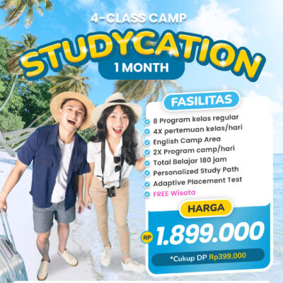 1 Bulan Studycation 4-Classes Camp
