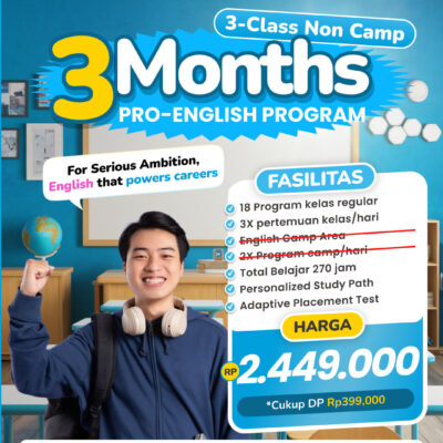 3 Bulan 3-Classes Non Camp