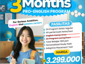 3 Bulan 4-Classes Non Camp