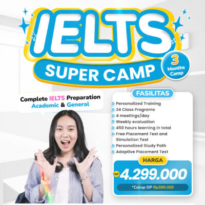 IELTS Super Camp 3 Bulan Camp