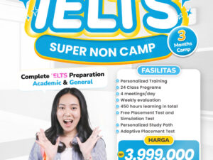 IELTS Super Camp 3 Bulan Non Camp