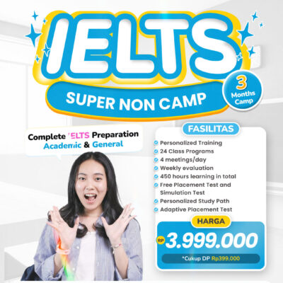 IELTS Super Camp 3 Bulan Non Camp